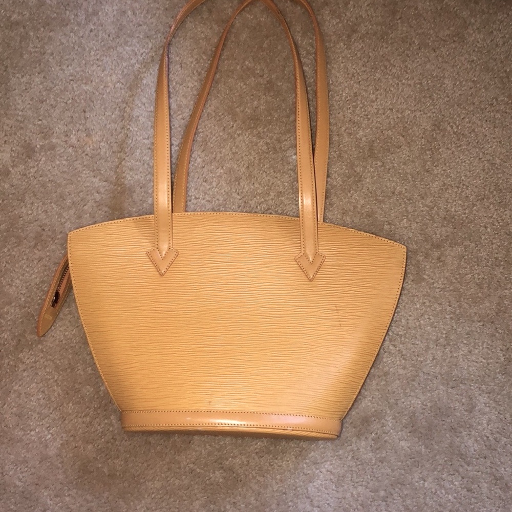 2460.00 Louis Vuitton AUTHENTIC   Saint Jacques Epi Leather bag w/LONG Straps